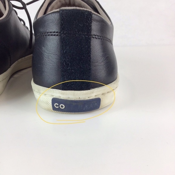 Cole Haan Trafton Luxe Cap Toe Black Leather Sneaker | 11 main image 7